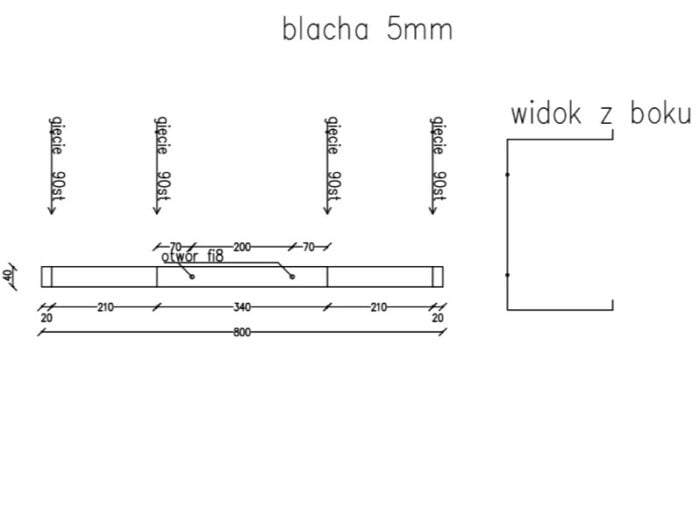 półka DUAL SHELF black - obrazek 5
